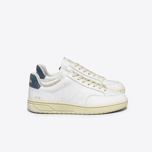 NIB Veja V-12 Stitch O.T. Leather Sneakers Size EU 38/US 7